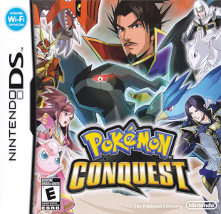 pokemon conquest clean cover art